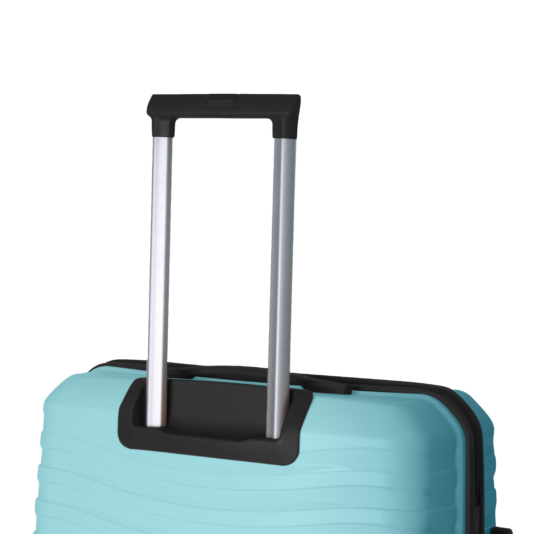 3-Piece Luggage Sets (20", 24", 28"), Suitcase With Wheels, Hardside Suitcase With Four Spinner Wheels And Scratch-Resistant Surface, SkyBlue_voghion.com
